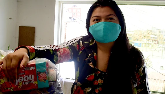 Respuesta de YMCA a las personas más vulnerables de Bogotá, Colombia